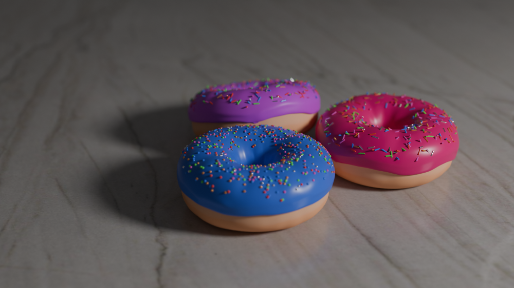 A right of passage! The famous Donut tutorial for Blender.